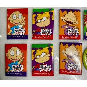 The Rugrats The Movie 1998 Nickelodeon Wal-Mart Pins Set of 10